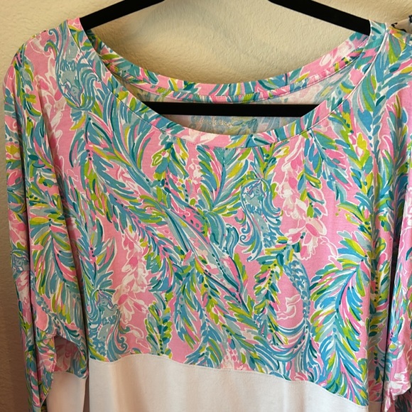 Lilly Pulitzer PRICED AS SET OF THREE Finn Long Sleeve Printed Shirts Size XXL - Picture 4 of 11